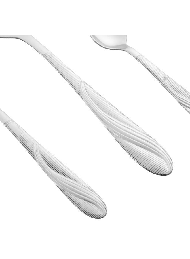 Hic 12-Piece Stainless Steel tea spoon Set Silver - Image 3